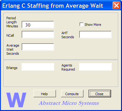 Initial appearance of W Calculator